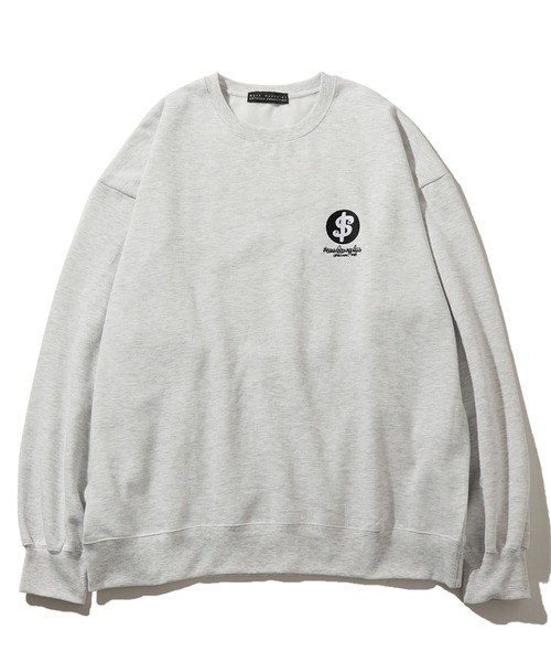 「Mark Gonzales」 スウェットカットソー L グレー メンズ_画像4