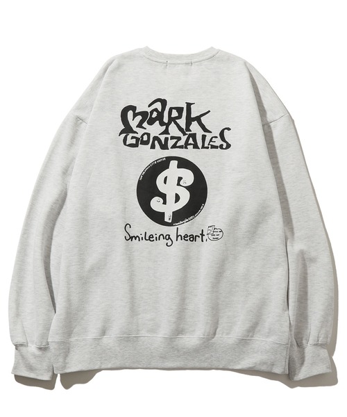 「Mark Gonzales」 スウェットカットソー L グレー メンズ_画像5
