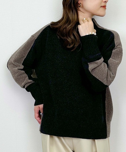 「PICCIN」 長袖ニット M アイボリー レディース_画像4
