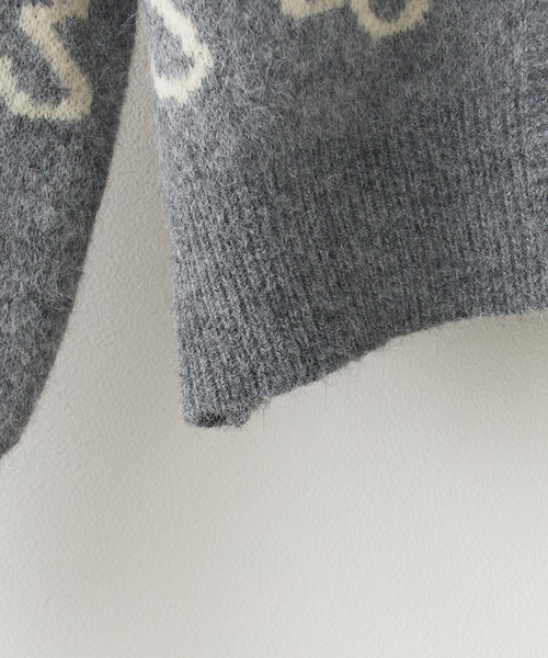 「ROOPTOKYO」 ニットカーディガン FREE ベージュ レディース_画像3