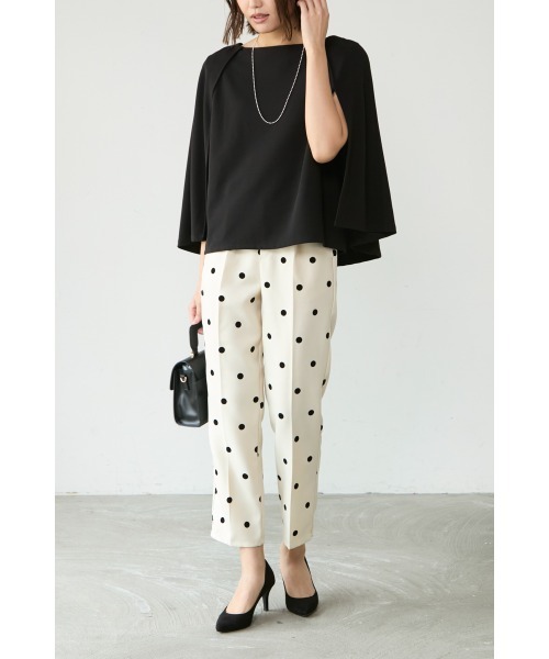 「M.deux」 半袖カットソー MEDIUM ネイビー レディース_画像6