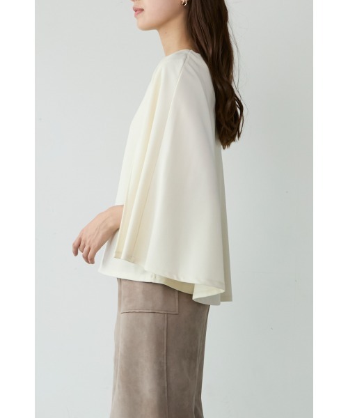 「M.deux」 半袖カットソー MEDIUM ネイビー レディース_画像9