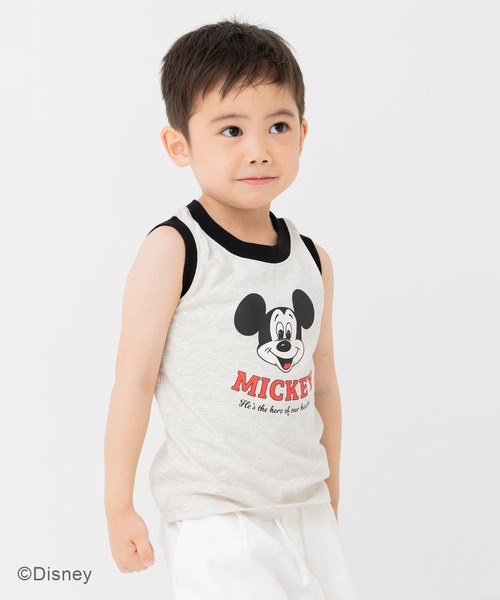 Roen ミッキータンクトップ44 Disney（ディズニー） タンクトップ 肌着 「ディズニー」ミッキー