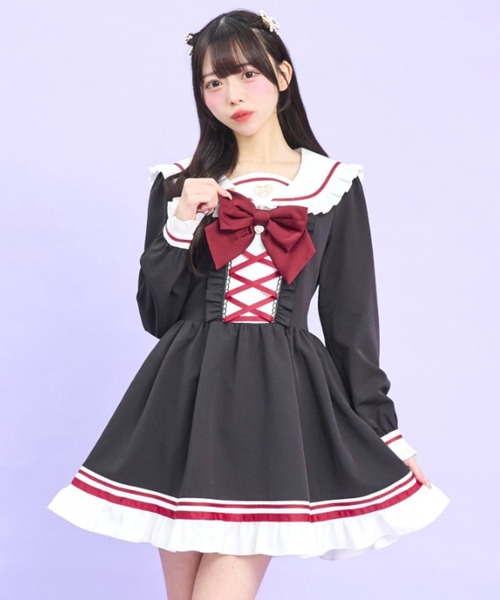 Secret Honey（シークレットハニー） ワンピース フロントレースアップ