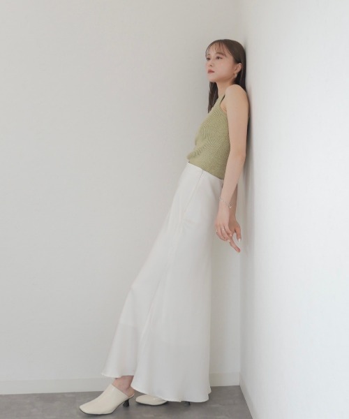 「Reurie'」 ロングスカート FREE ブラック レディース_画像4