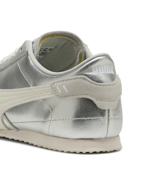 「PUMA」 ローカットスニーカー 24.5cm シルバーグレー メンズ_画像5