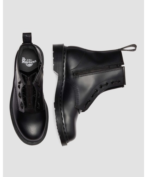 「Dr. Martens」 ブーツ UK9 ブラック メンズ_画像2