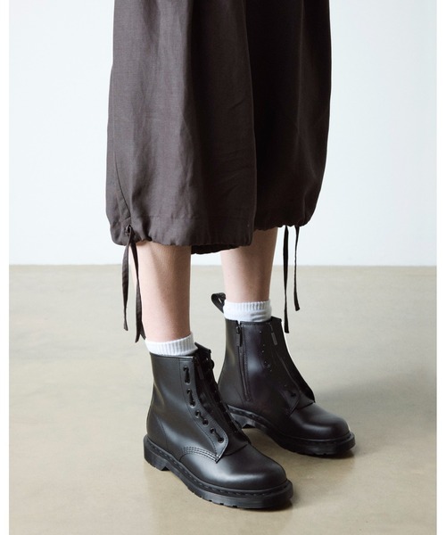 「Dr. Martens」 ブーツ UK9 ブラック メンズ_画像3