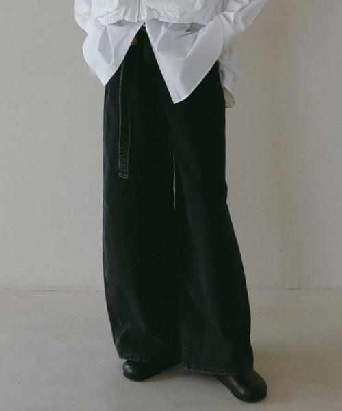 「ETRE TOKYO」 デニムパンツ S ブラック レディース