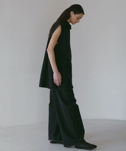 「ETRE TOKYO」 デニムパンツ S ブラック レディース