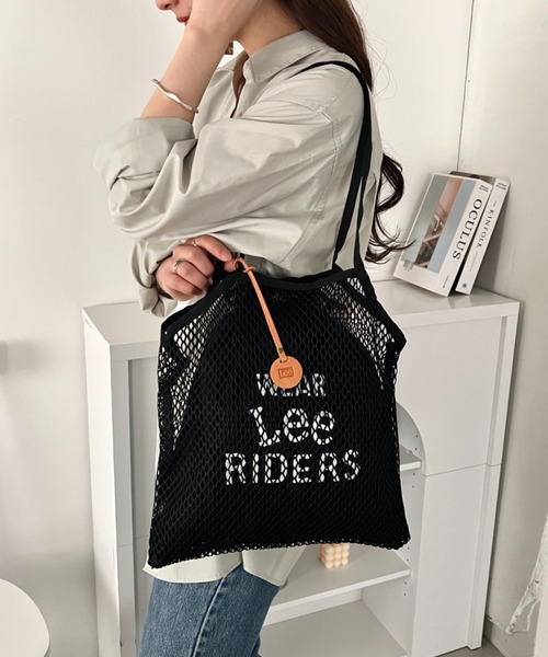 Lee（リー） トートバッグ Lee/インナー巾着ポーチ付き メッシュバッグ