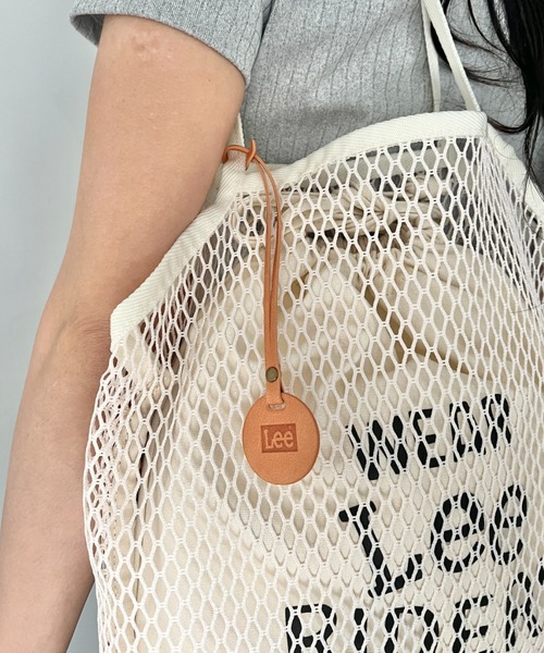 Lee（リー） トートバッグ Lee/インナー巾着ポーチ付き メッシュバッグ