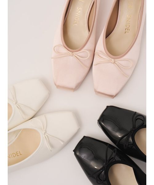 極美品　SNIDEL スナイデル　【Chacott】コラボパンプス　ベージュ SNIDEL（スナイデル） パンプス 「Chacott」コラボパンプス : ZOZOTOWN