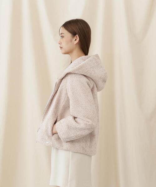 「JILL by JILL STUART」 ジップアップパーカー MEDIUM ベージュ レディース_画像8