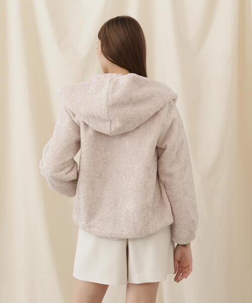 「JILL by JILL STUART」 ジップアップパーカー MEDIUM ベージュ レディース_画像9