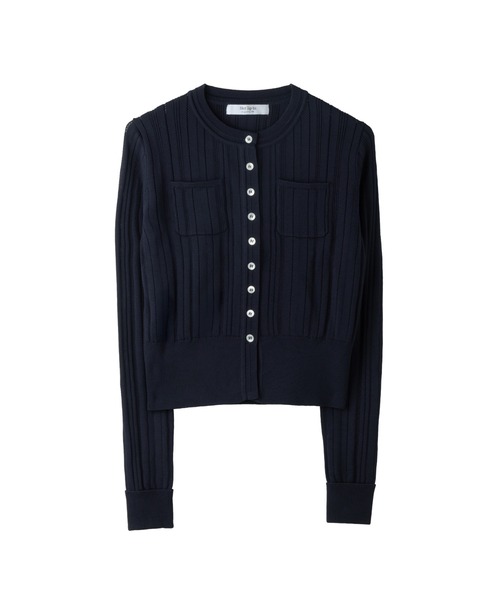 Her lip to カーディガン Eyelet Knit Cardigan レディース : ZOZOTOWN