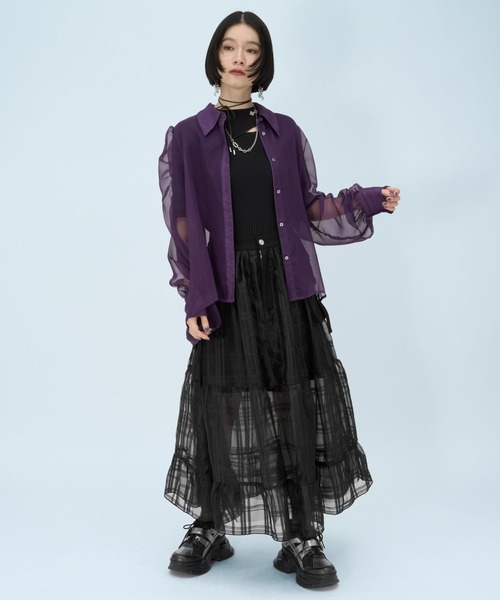 ☆新品未使用タグ付き☆HARE ポケットベルトシアースカート☆早い者勝ち！ HARE（ハレ） ロング スカート ポケットベルトシアースカート(HARE