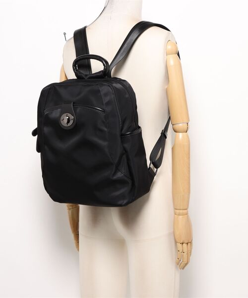 Cepica（セピカ） デイバック リュック 牛革×ナイロン捻り金具リュック