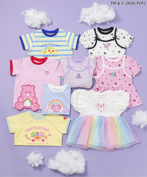 apres les cours（アプレレクール） tシャツ WEB限定 ケアベア/キャミ