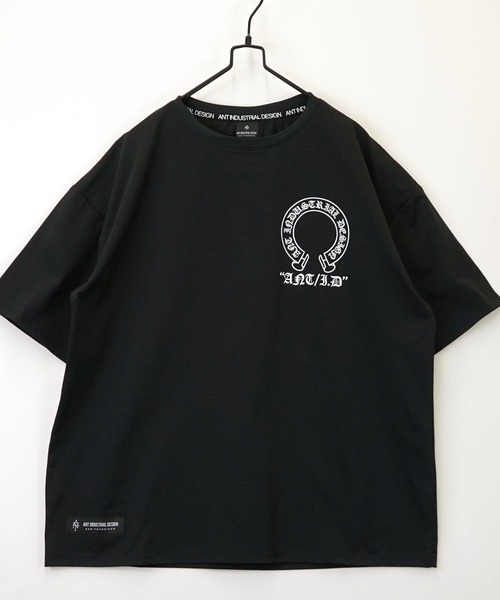 tシャツ 接触冷感 グラフィック ストレッチ Tシャツ クロス ライン