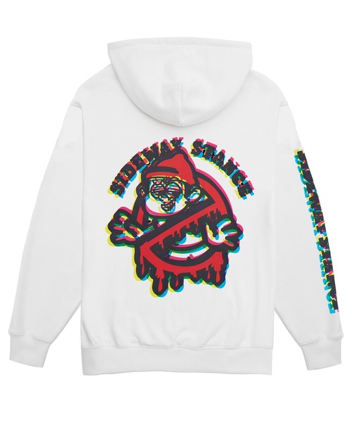 「SIDEWAY STANCE」 プルオーバーパーカー MEDIUM ブラック メンズ_画像3