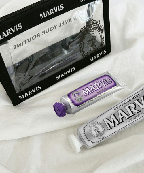 MARVIS（マービス） 「ZOZO YAHOO 限定商品」MARVIS クリアポーチ