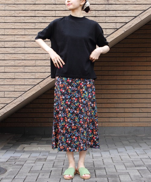 MEYAME（メヤメ） tシャツ コットンニットTEE COTTON KNIT TEE