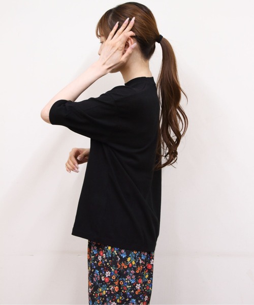 MEYAME（メヤメ） tシャツ コットンニットTEE COTTON KNIT TEE