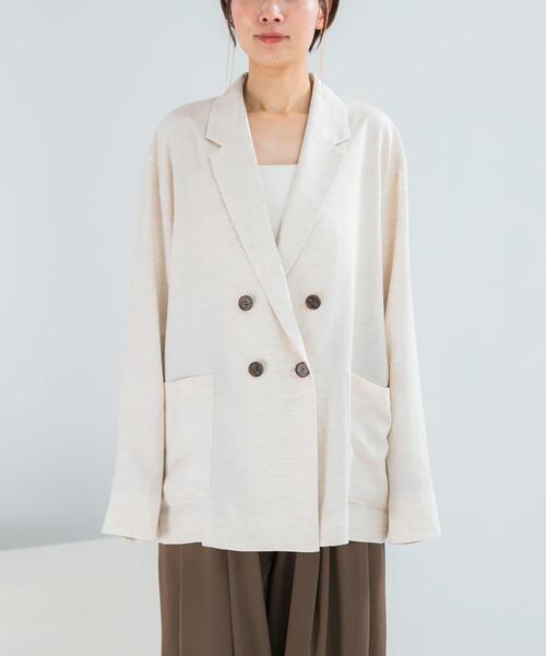 コート アウター ELENDEEK BACK CROSS TAILORED JACKET レディース 