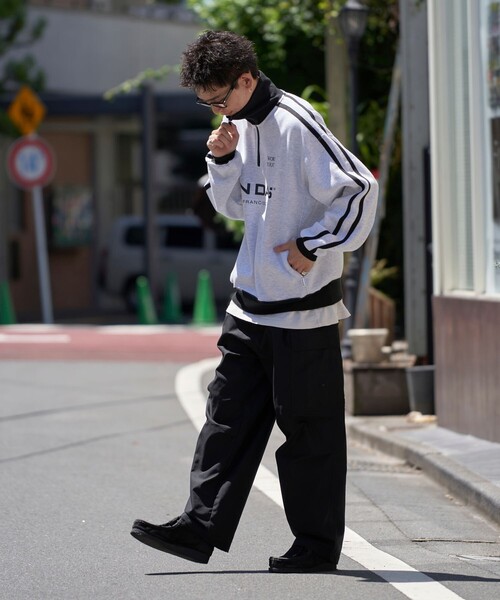 「PUBLUX」 スウェットカットソー X-LARGE ブルー メンズ_画像5
