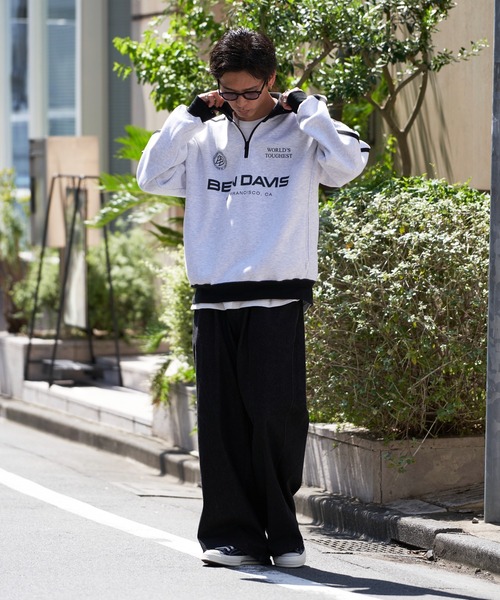 「PUBLUX」 スウェットカットソー X-LARGE ブルー メンズ_画像6