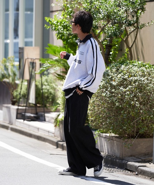 「PUBLUX」 スウェットカットソー X-LARGE ブルー メンズ_画像7