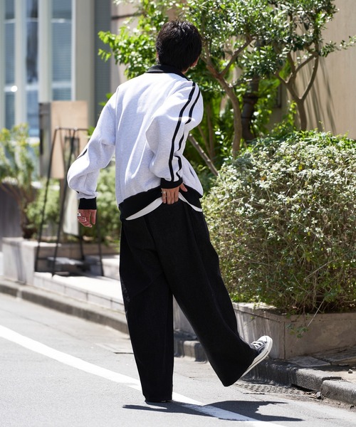 「PUBLUX」 スウェットカットソー X-LARGE ブルー メンズ_画像8