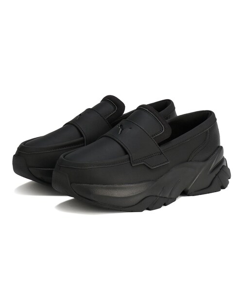 PUMA ブラック ローファースリッポン PUMA（プーマ） スリッポン 75 ブラック レディース : ZOZOTOWN Yahoo