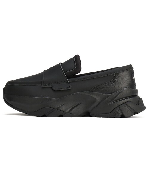 PUMA ブラック ローファースリッポン PUMA（プーマ） スリッポン 75 ブラック レディース : ZOZOTOWN Yahoo