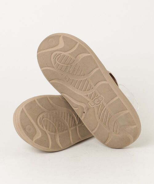 「UGG」 フラットサンダル 25.0cm ベージュ レディース_画像3