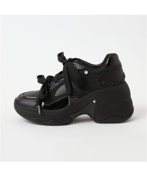「+diana」 ローカットスニーカー 23.0cm アイボリー レディース_画像4
