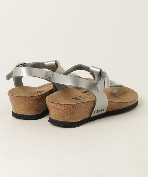 「BIRKENSTOCK」 「Papillio」フラットサンダル 36 シルバー レディース | BIRKENSTOCK | 01