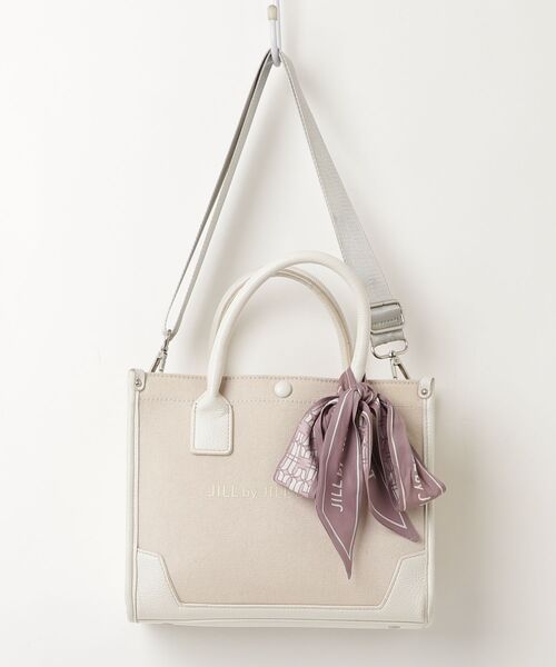 極美品 ジルスチュアート パネル 2way ショルダーバッグ ピンク 