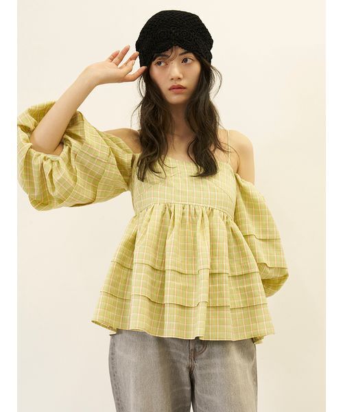 LILY BROWN（リリーブラウン） バリエ3wayペプラムビスチェ レディース 