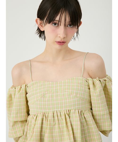 LILY BROWN（リリーブラウン） バリエ3wayペプラムビスチェ レディース