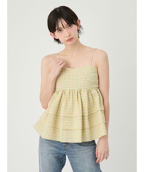 LILY BROWN（リリーブラウン） バリエ3wayペプラムビスチェ レディース