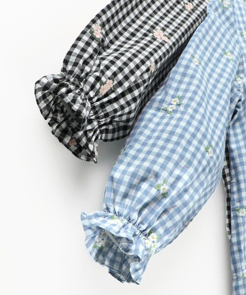 「branshes」 「KIDS」長袖ワンピース 80 ブルー キッズ_画像6