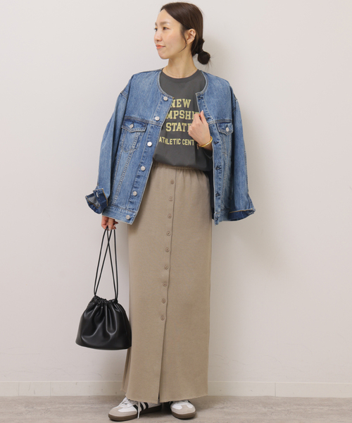 「JOURNAL STANDARD relume」 長袖カットソー FREE ピンク レディース_画像2