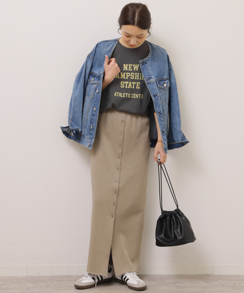 「JOURNAL STANDARD relume」 長袖カットソー FREE ピンク レディース_画像3