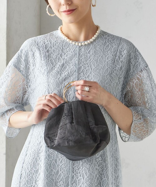 「kaene」 ハンドバッグ ONE SIZE ブラック レディース_画像6
