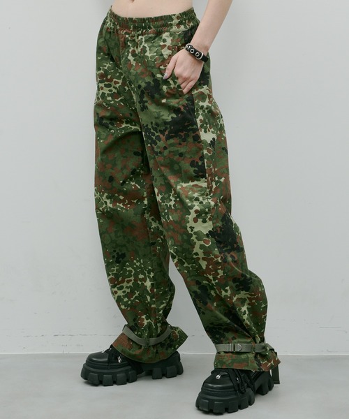 「AIVER」 カーゴパンツ SMALL カーキ メンズ_画像2