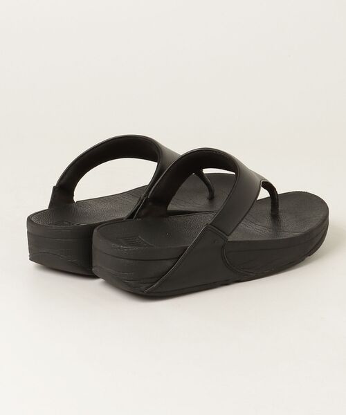 「fitflop」 フラットサンダル 24.5cm ブラック レディース_画像2
