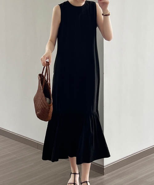 「gossip!ロサンゼルス」 「Futier land」ノースリーブワンピース FREE アイボリー レディース_画像7