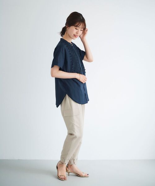 「le.coeur blanc」 カーゴパンツ 36 ブラック レディース_画像3